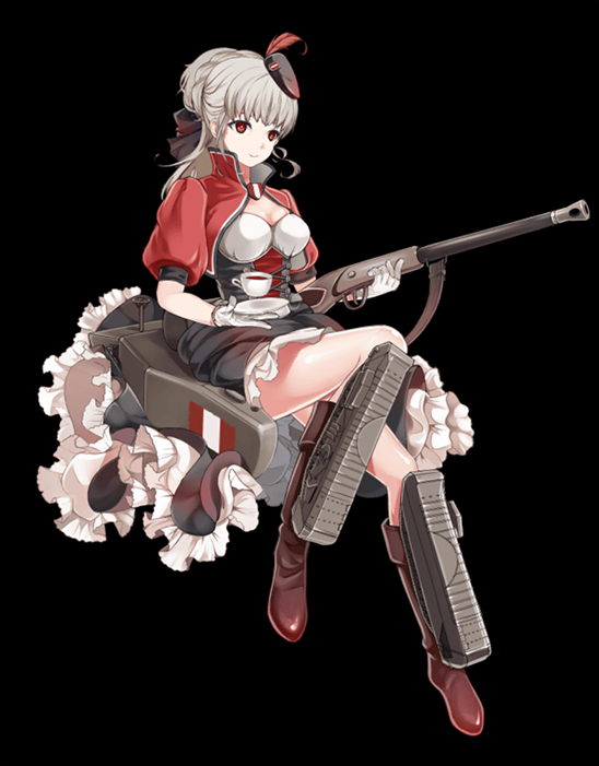 Churchill Mk.VI illustration captured from her Live2D